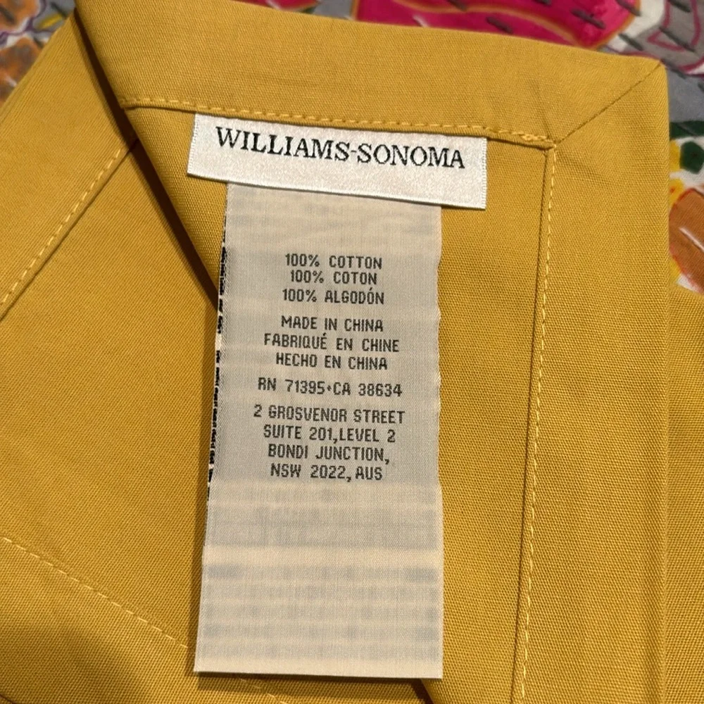 Williams Sonoma Single Hemstitch Napkins Cotton